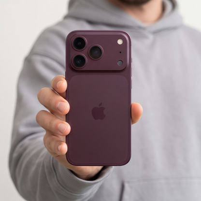 Pellicola protettiva per fotocamera posteriore Tech-Protect CamFull Fit+ per Apple iPhone 18 Pro Max, vetro temperato, vinaccia