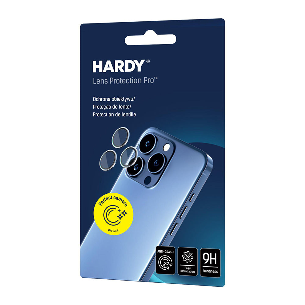 Pellicola protettiva Camera Posteriore 3MK Hardy Protection Pro per Apple iPhone 17 Pro Max / 17 Pro, Vetro Temperato, Beige