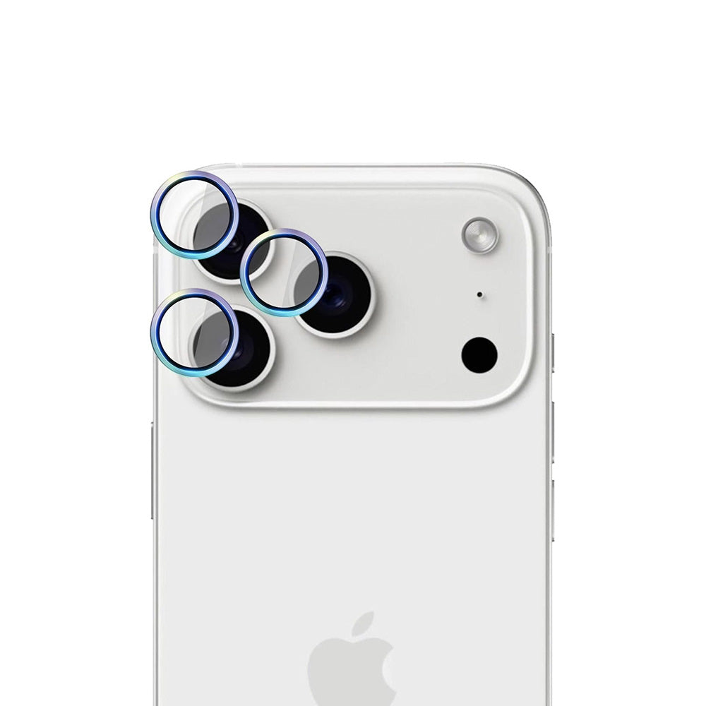 Pellicola Protettiva Posteriore Camera 3MK Hardy Protection Pro per Apple iPhone 17 Pro Max / 17 Pro, Vetro Temperato, Multicolore