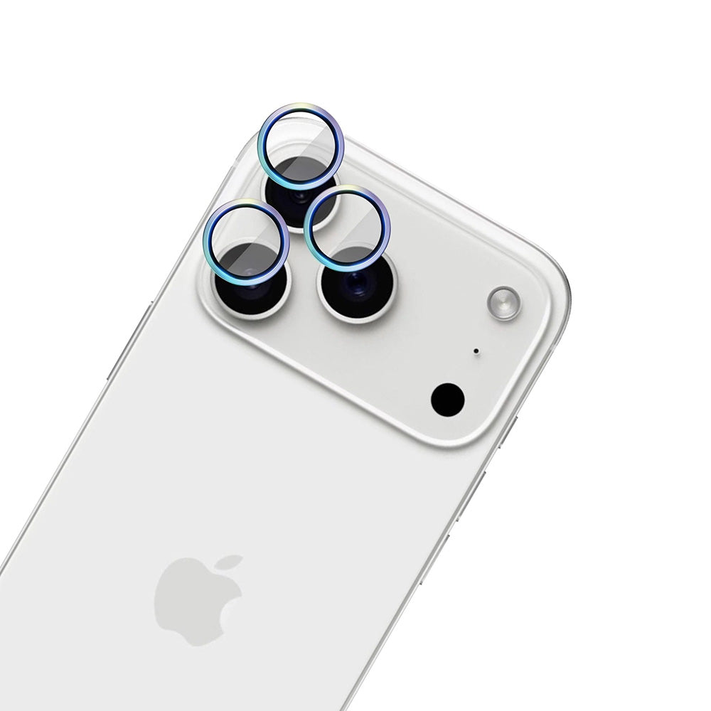 Pellicola Protettiva Posteriore Camera 3MK Hardy Protection Pro per Apple iPhone 17 Pro Max / 17 Pro, Vetro Temperato, Multicolore