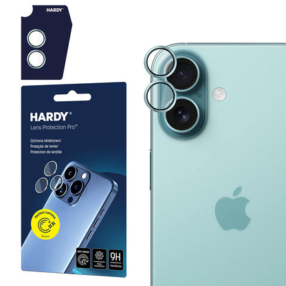 Pellicola Protettiva Posteriore 3MK Hardy Protection Pro per Apple iPhone 17, Vetro Temperato, Verde