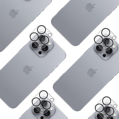 3MK Pro Full Cover Rear Camera Protection Film for Apple iPhone 14 Pro, Tempered Glass, Transparent