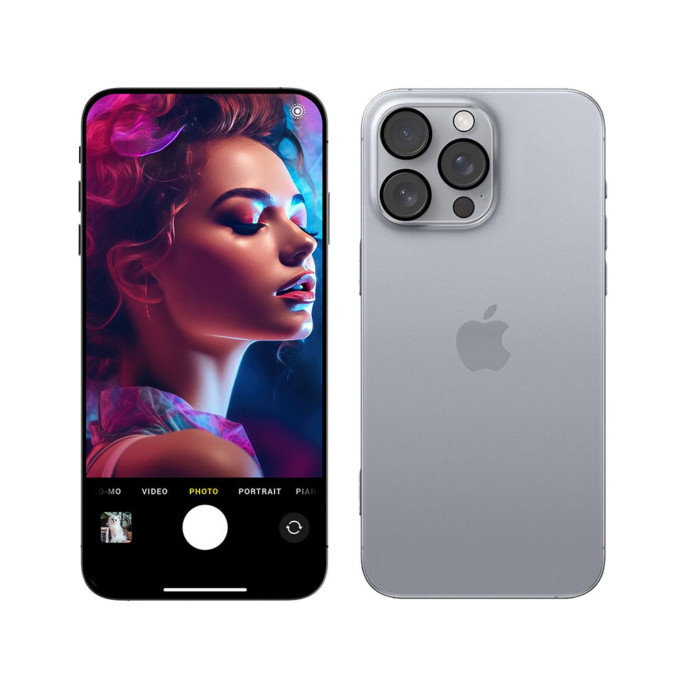 Pellicola Protettiva Posteriore 3MK Pro Full Cover per Apple iPhone 17 Pro Max, Vetro Temperato, Nero