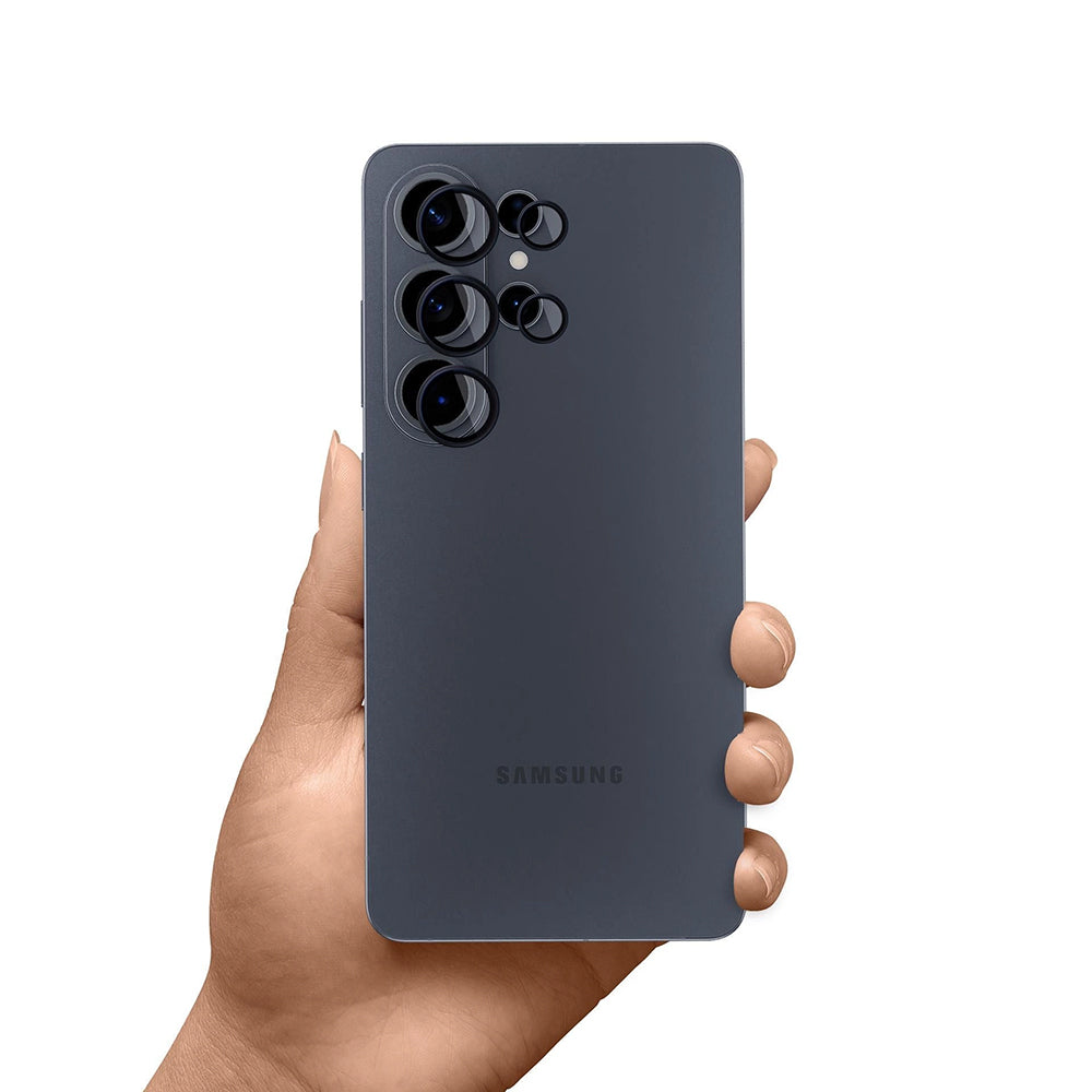 Back Camera Protection Film 3MK Protection for Samsung Galaxy S26 Ultra S948, Tempered Glass, Black