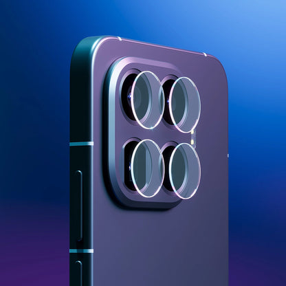 Pellicola Protettiva Posteriore per Fotocamera 3MK Protection per Xiaomi 15T Pro, Vetro Temperato, Trasparente