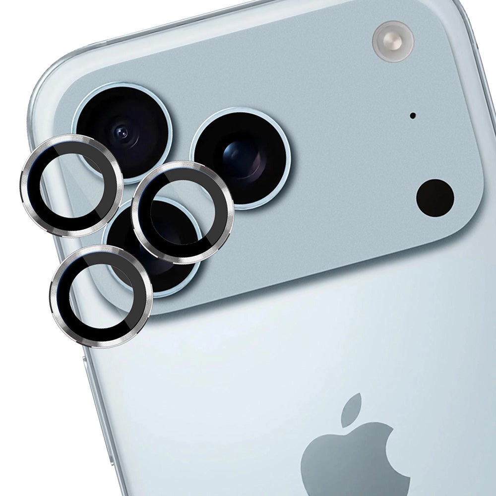 Pellicola protettiva per Fotocamera Posteriore 3MK Protection Pro per Apple iPhone 17 Pro Max / 17 Pro, Vetro Temperato, Argento