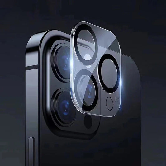 Pellicola protettiva per fotocamera posteriore Anank Guard per Apple iPhone 16 Plus / 16, vetro temperato, nero