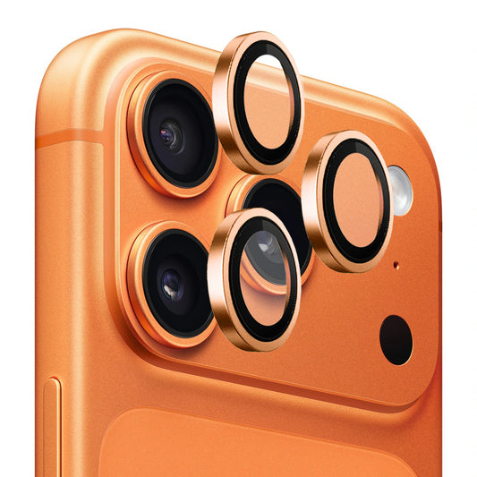 Pellicola protettiva Camera Posteriore Blueo 99 Anti-Riflettente HD per Apple iPhone 17 Pro Max / 17 Pro, Vetro Temperato, Arancione