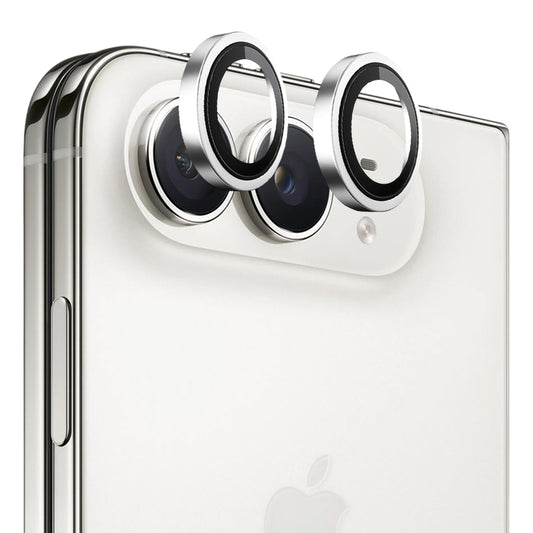 Pellicola protettiva per fotocamera posteriore Blueo 99 Anti-Reflective HD per Apple iPhone Duo, vetro temperato, argento