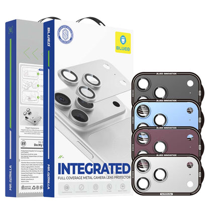 Pellicola protettiva per fotocamera posteriore Blueo Integrated Metal per Apple iPhone 18 Pro Max, vetro temperato, argento