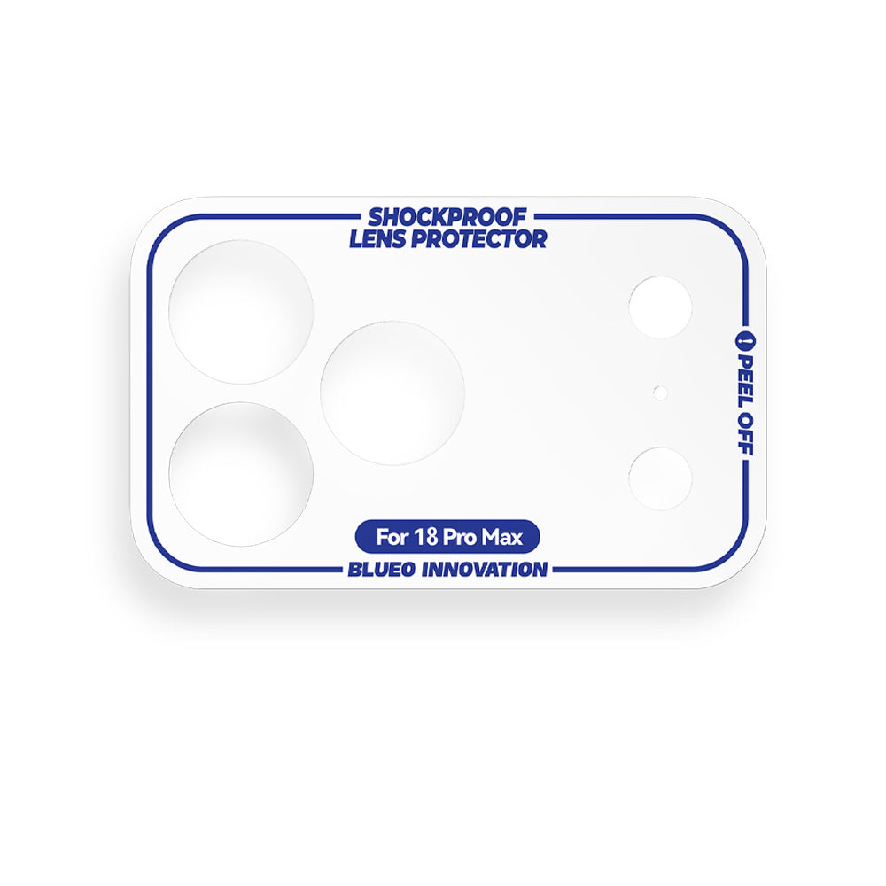 Pellicola protettiva per fotocamera posteriore Blueo Invisible per Apple iPhone 18 Pro Max, plastica