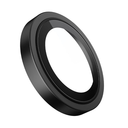 Pellicola protettiva per fotocamera posteriore Blueo Metal Frame per Apple iPhone 14 Pro Max / 14 Pro, vetro temperato, nero