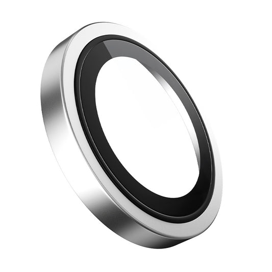 Pellicola protettiva per fotocamera posteriore Blueo Metal Frame per Apple iPhone 18 Pro / 18 Pro Max, vetro temperato, argento
