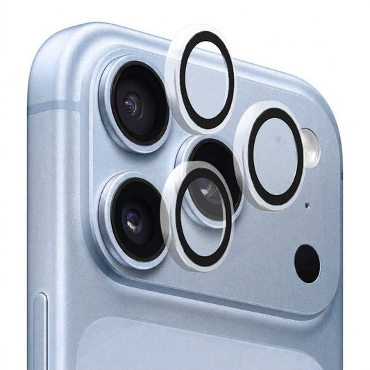 Pellicola protettiva per fotocamera posteriore Blueo Metal Frame per Apple iPhone 18 Pro / 18 Pro Max, vetro temperato, trasparente