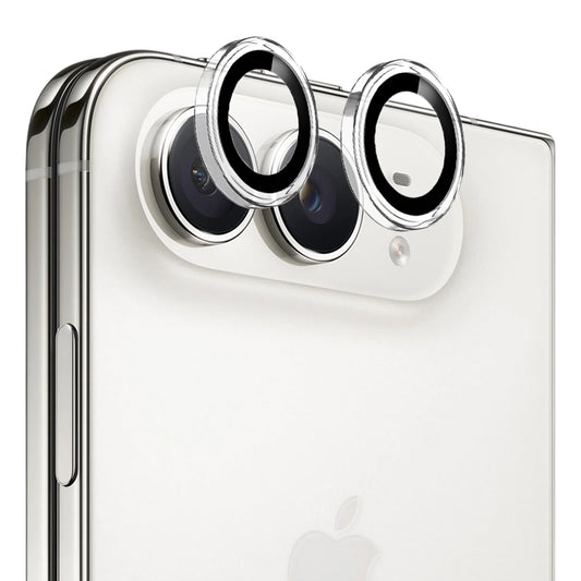 Pellicola protettiva per fotocamera posteriore Blueo Metal Frame per Apple iPhone Duo, vetro temperato, trasparente