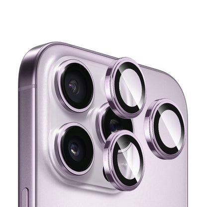 Pellicola protettiva per fotocamera posteriore Blueo Sapphire Crystal per Apple iPhone 14 Pro Max / 14 Pro, vetro temperato, viola