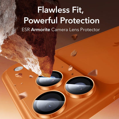 Pellicola Protettiva Posteriore ESR Armorite per Apple iPhone 14 Pro, Vetro Temperato, Arancione