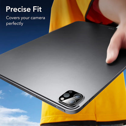 Pellicola Protettiva Posteriore ESR per Apple iPad Pro 13 (2024) / Pro 11 (2022) / Pro 12.9 (2022), Vetro Temperato, Set 2 pezzi, Nera