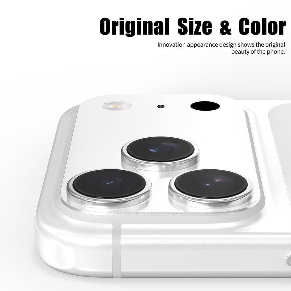 Lito Crown Halo AR + AF Rear Camera Protective Film for Apple iPhone 18 Pro, Tempered Glass, Black