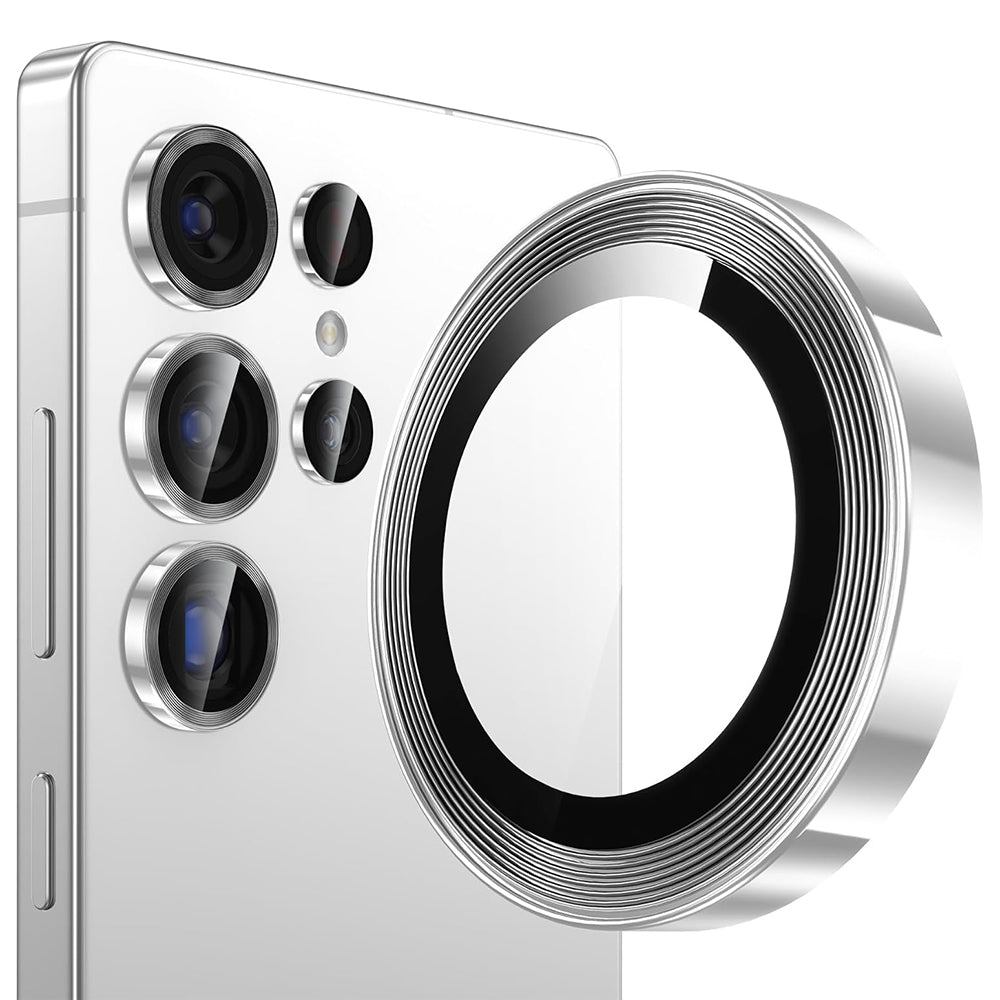 Pellicola Protettiva Posteriore Lito S+ per Samsung Galaxy S26 Ultra S948, Vetro Temperato, Argento