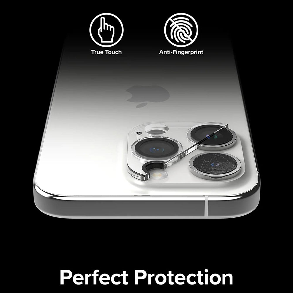 Pellicola Protettiva Posteriore Ringke per Apple iPhone 15 Pro Max, Vetro Temperato, Set 2 pezzi, Trasparente