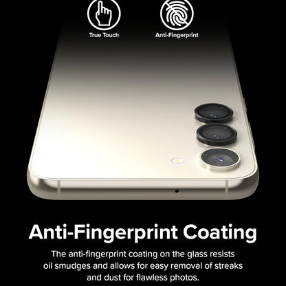Pellicola Protettiva Posteriore Ringke per Samsung Galaxy S23+ S916 / S23 S911, Vetro Temperato, Nero