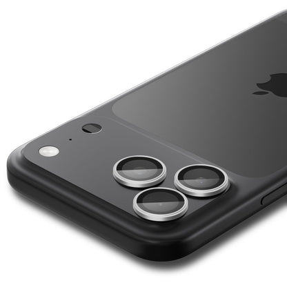 Pellicola Protettiva Posteriore Spigen GlastR EZ FIT Optik Pro per Apple iPhone 17 Pro Max / 17 Pro, Vetro Temperato, Set 2 pezzi, Argento