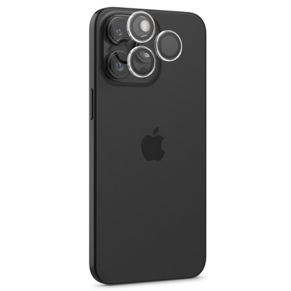 Pellicola Protettiva Posteriore Spigen GlastR EZ FIT Optik Pro per Apple iPhone 17 Pro Max / 17 Pro, Vetro Temperato, Set 2 pezzi, Trasparente