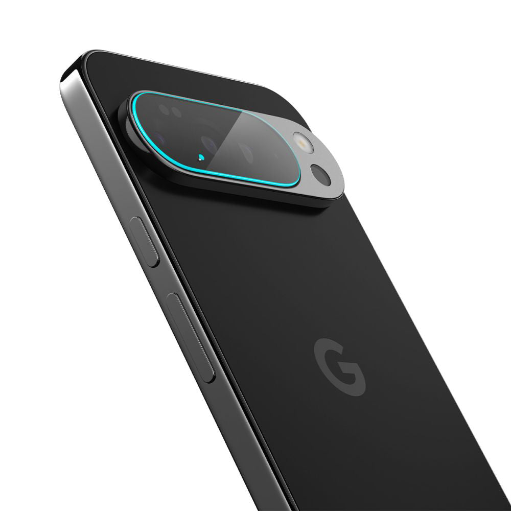 Pellicola protettiva per fotocamera posteriore Spigen GlastR Optik per Google Pixel 10 Pro, vetro temperato, set da 2 pezzi, trasparente AGL09662