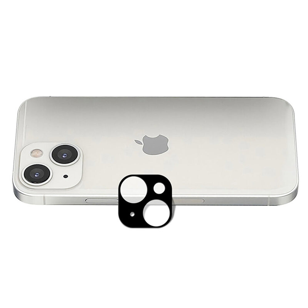 Pellicola protettiva per fotocamera posteriore Techsuit per Apple iPhone 13 mini / 13, vetro temperato, nero