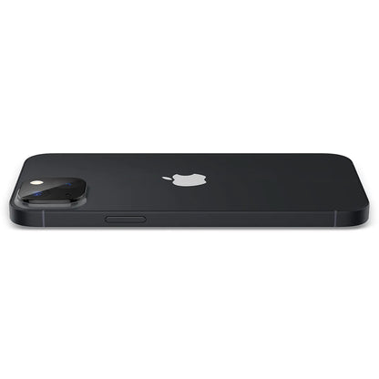 Pellicola protettiva per fotocamera posteriore Techsuit per Apple iPhone 14 Plus / 14, vetro temperato, nero
