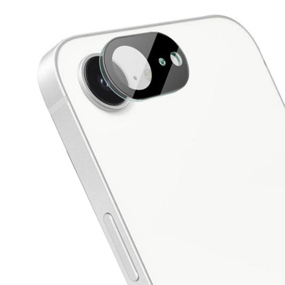 Pellicola protettiva per fotocamera posteriore Techsuit per Apple iPhone 17e / 16e, vetro temperato, nero