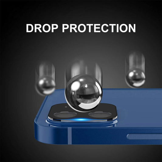 Pellicola protettiva per fotocamera posteriore Techsuit per Apple iPhone 17 Pro Max, vetro temperato, argento