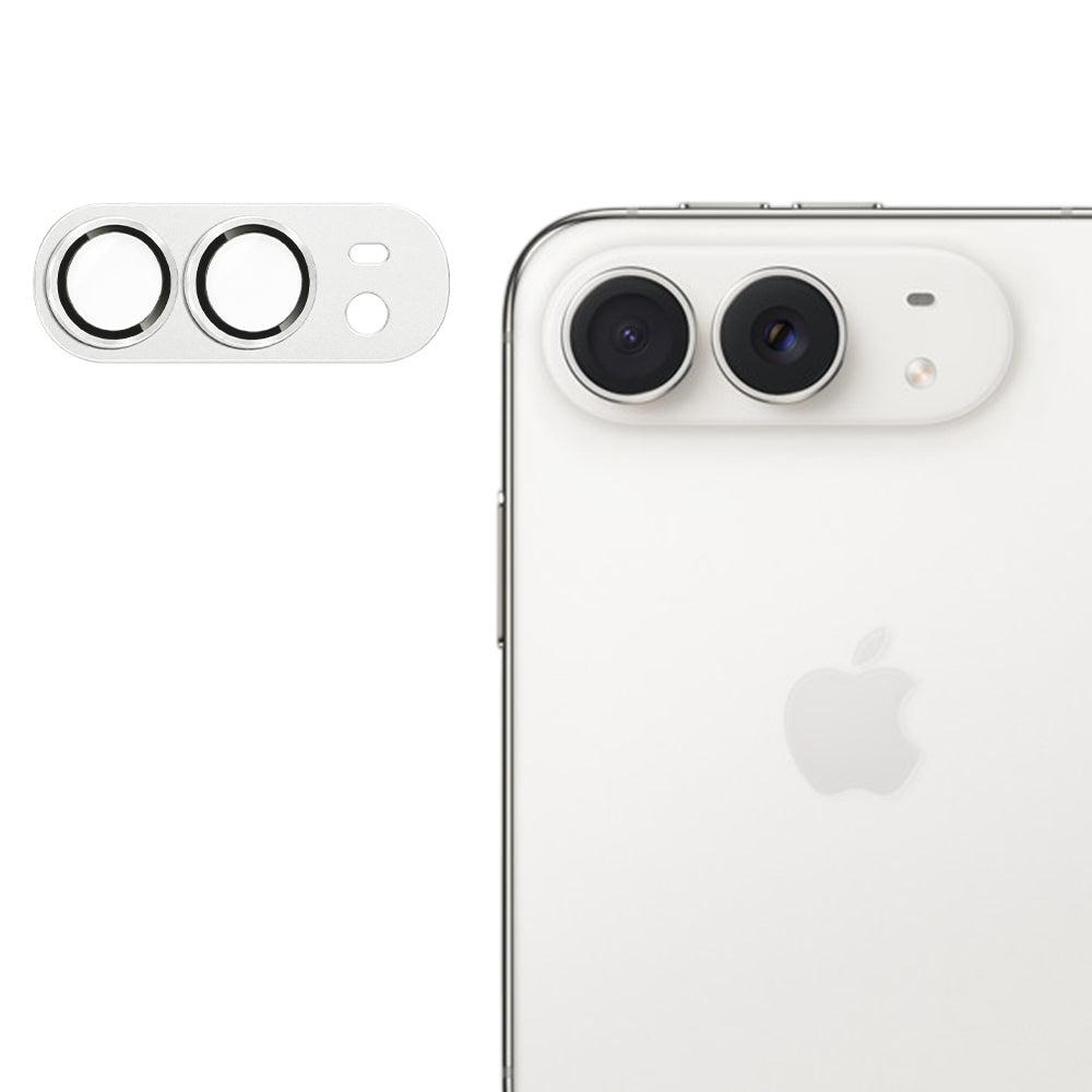 Pellicola protettiva per fotocamera posteriore Techsuit per Apple iPhone Duo, vetro temperato, grigia