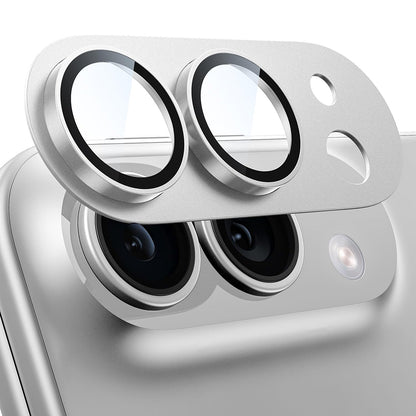 Pellicola protettiva per fotocamera posteriore Techsuit per Apple iPhone Duo, vetro temperato, grigia