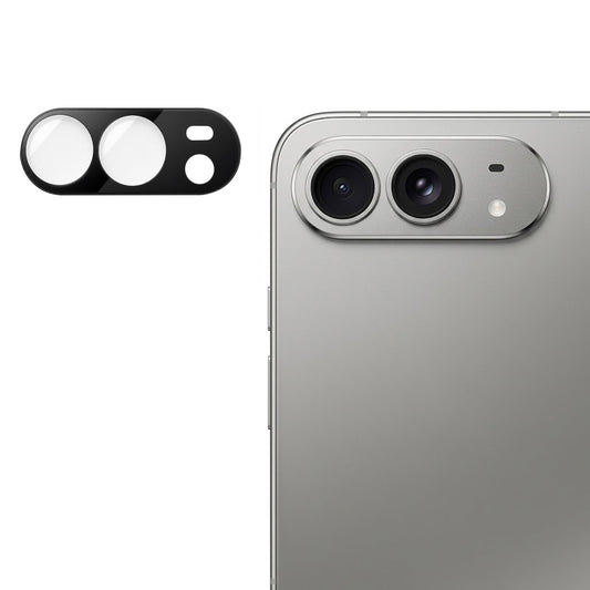 Pellicola protettiva per fotocamera posteriore Techsuit per Apple iPhone Ultra, vetro temperato, nero