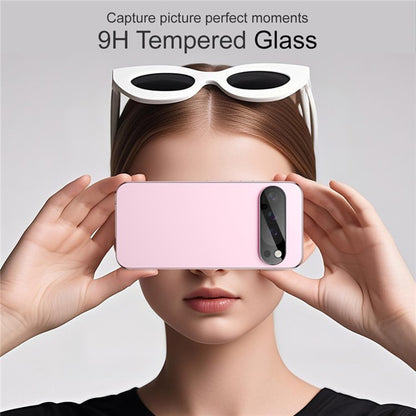 Pellicola protettiva per fotocamera posteriore Techsuit per Google Pixel 10 Pro XL, vetro temperato, nero