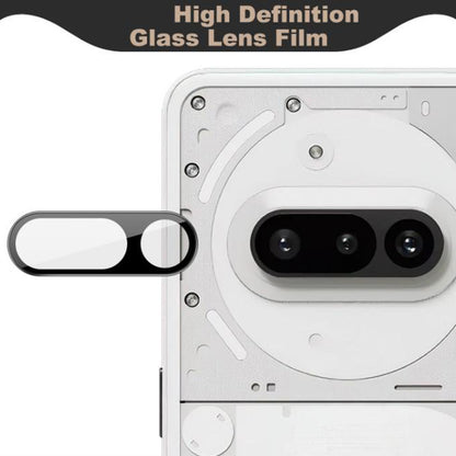 Pellicola protettiva per fotocamera posteriore Techsuit per Nothing Phone (3a), vetro temperato, nero