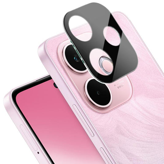 Pellicola protettiva per fotocamera posteriore Techsuit per Oppo A5 Pro 4G / A5 Pro, vetro temperato, nero