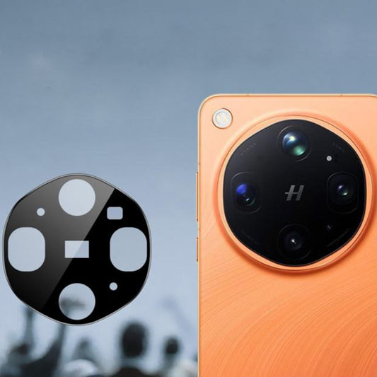 Pellicola protettiva per fotocamera posteriore Techsuit per Oppo Find X9 Ultra, vetro temperato, nero