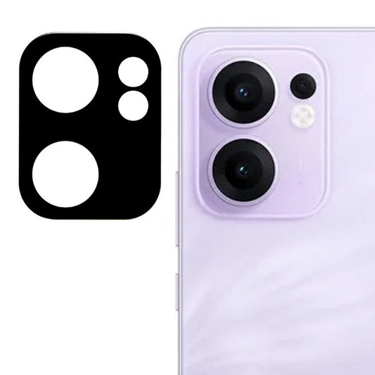 Pellicola protettiva per fotocamera posteriore Techsuit per Oppo Reno13 FS 5G / Reno13 F 4G / Reno13 F, Vetro temperato, Nero