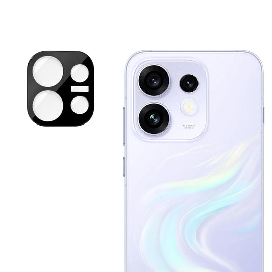 Pellicola protettiva per fotocamera posteriore Techsuit per Oppo Reno16, vetro temperato, nero