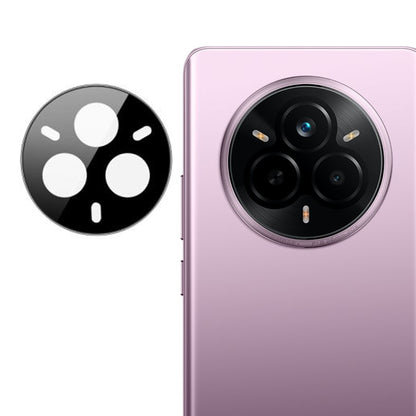 Pellicola protettiva per fotocamera posteriore Techsuit per Realme 14 Pro, vetro temperato, nero