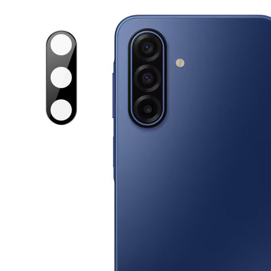Pellicola protettiva per fotocamera posteriore Techsuit per Samsung Galaxy A17 4G / A17 5G, vetro temperato, nero