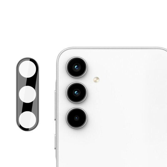 Pellicola protettiva per fotocamera posteriore Techsuit per Samsung Galaxy A55 5G A556, vetro temperato, nero