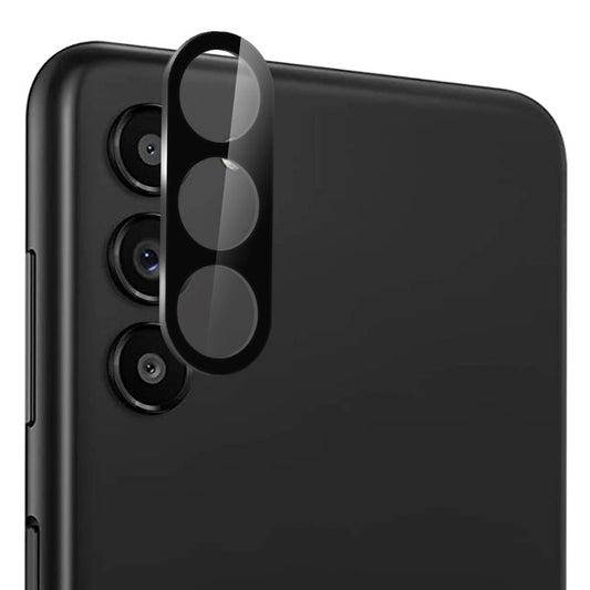 Pellicola protettiva per fotocamera posteriore Techsuit per Samsung Galaxy S24+ S926, vetro temperato, nero
