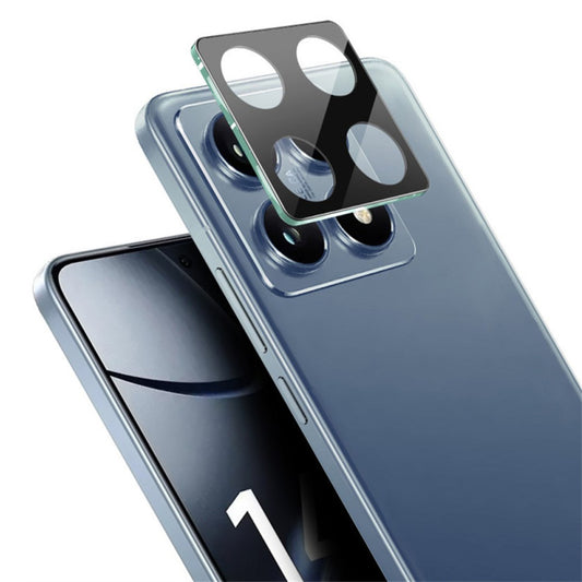 Pellicola protettiva per fotocamera posteriore Techsuit per Xiaomi 14T, vetro temperato, nero