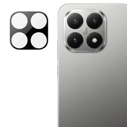 Pellicola protettiva per fotocamera posteriore Techsuit per Xiaomi 15T, vetro temperato, nero