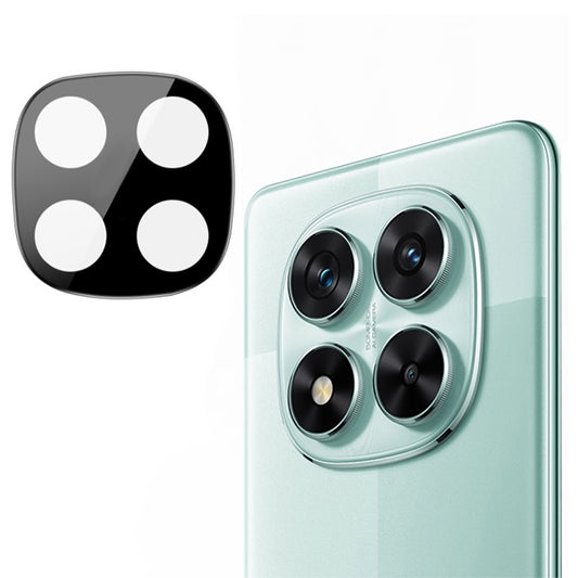Pellicola protettiva per fotocamera posteriore Techsuit per Xiaomi Poco X7 / Redmi Note 14 Pro 5G, vetro temperato, nero