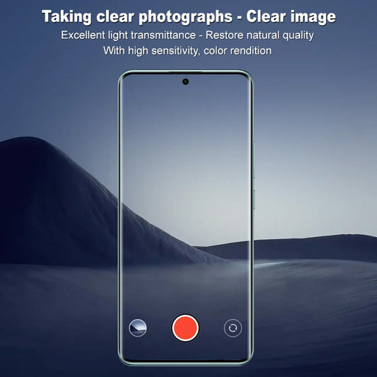 Pellicola protettiva per fotocamera posteriore Techsuit per Xiaomi Poco X7 / Redmi Note 14 Pro 5G, vetro temperato, nero